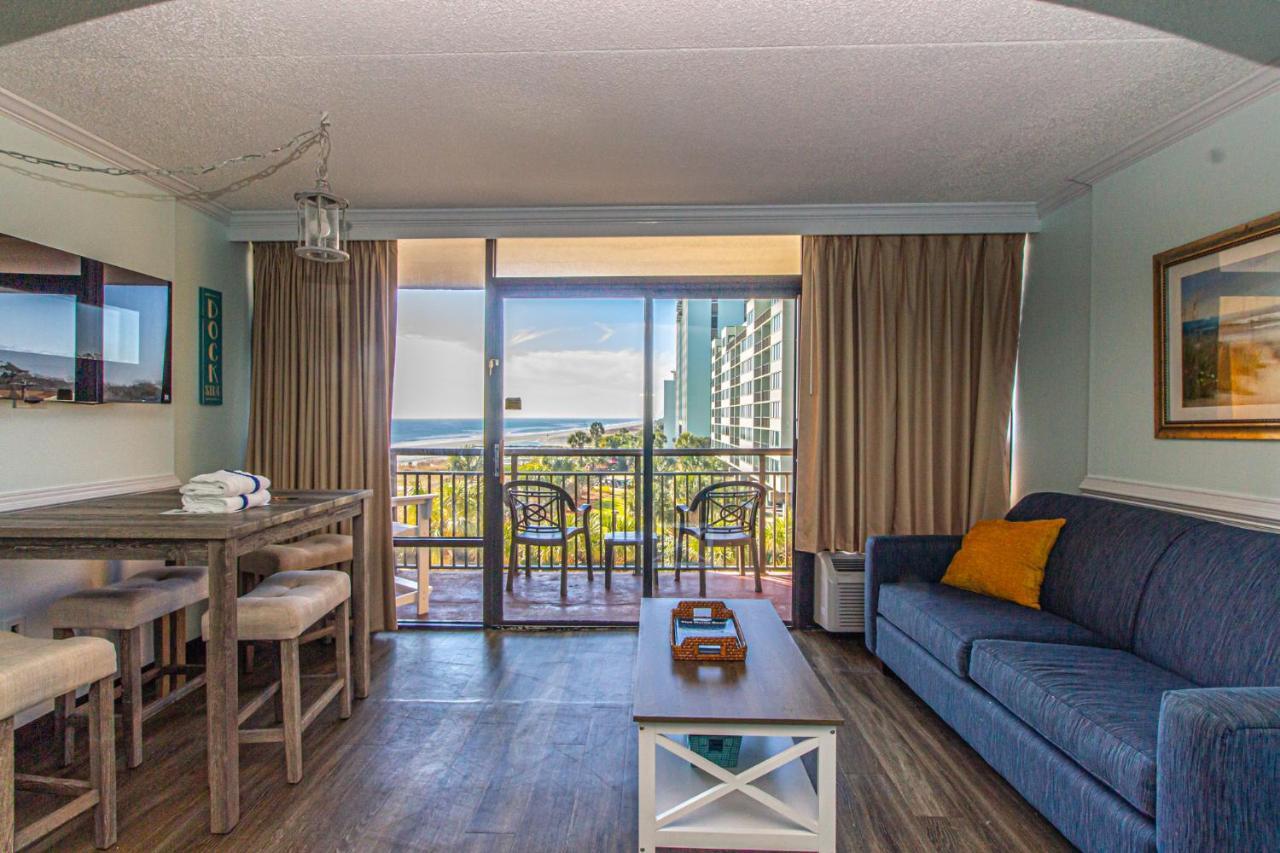 Oversized Ocean View Queen Suite With Beautiful Fireplace And Accents - Sleeps 4 Guests! Myrtle Beach Exterior photo